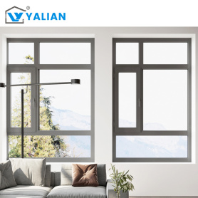 High Quality Double Glass Aluminium Casement Window