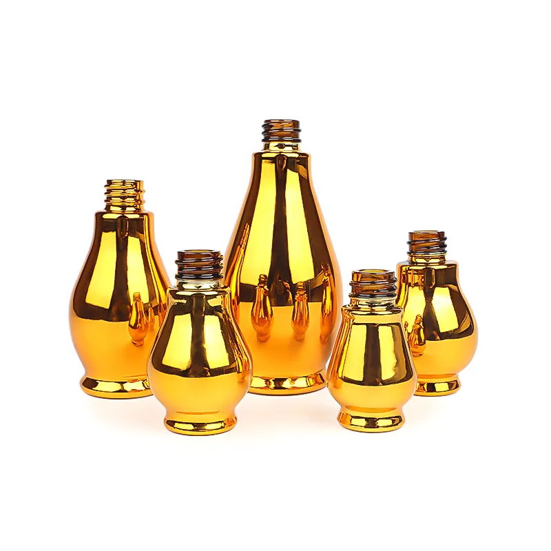 30ml Golden Essential Oil Bottle