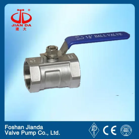 1000WOG 1pc Stainless Steel Ball Valve / Buy 1pc Stainless Steel Ball Valve/Ball Valve Handles Round/Screw Ball Valve Product