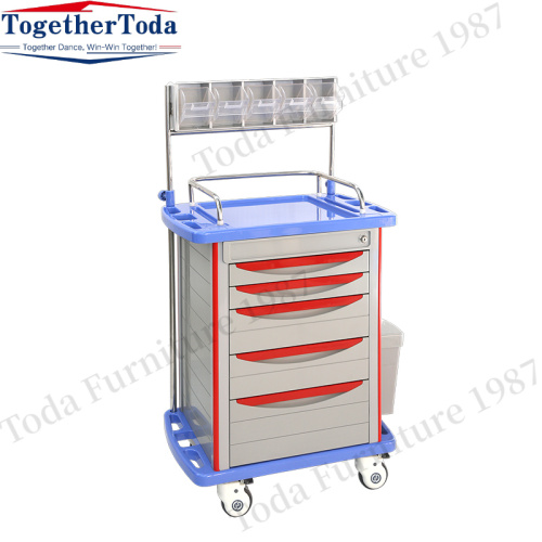 New Hospital ABS Medicine Trolley Hospital Cart