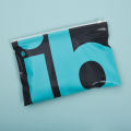 Custom Logo Design Printed Frosted Zipper Bag