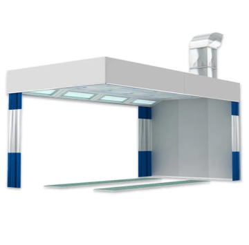 Paint Booth Preparation and Car Preparatory Station