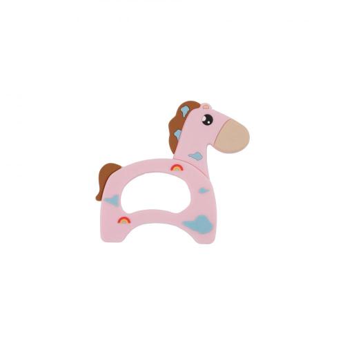 BPA gratis silikon baby molar teether tugga leksaker