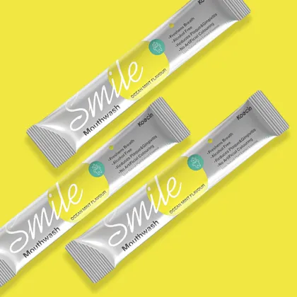 Private Label Mini Mint Flavor Teeth Whitening Mouthwash: Portable & Convenient Oral Care Solution