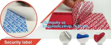 Tamper evident security tape protective void tape, Security VOID transfer tape/custom logo printed packing void tape, Custom des