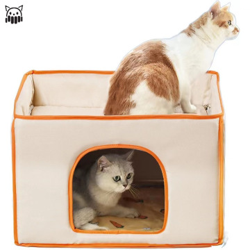 MOFESIPI Durable Scratch Resistant Cat Nest with USB Timed Temperature Control for Summer and Winter
