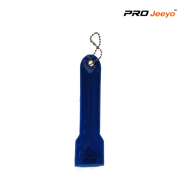 Wb Min001 Reflective Warning Navy Blue Led Flashing Keyring