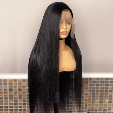 Wholesale Raw Virgin Wigs Human Hair Lace Front 13X6 13X4 Silk Bone Straight Human Hair Wig