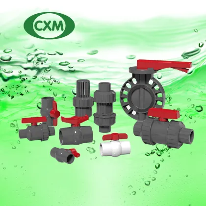 PVC injection butterfly valves