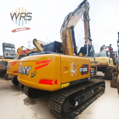 Used Sany SY135C Tracked Excavator for Sale - 13 Ton Sany Excavator
