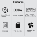 Xcy Dual LAN Dual Screen Display Mini PC