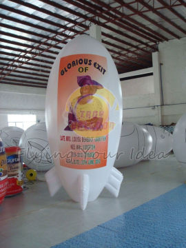 Political Advertising Balloon With Two Sides Digital Printing For Celebration Day
