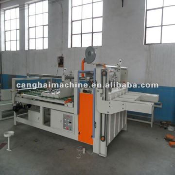 Corrugated paper box 2pcs folder gluer machine