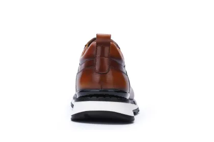 Men′ S Sneaker Running Leather Casual Shoes