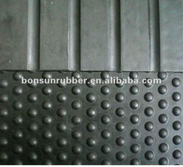 17mm thickness bubble design BONSUN stable rubber mat