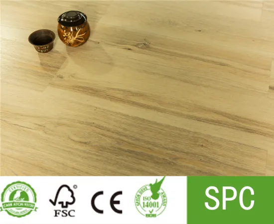 SPC floor with the UV Coating