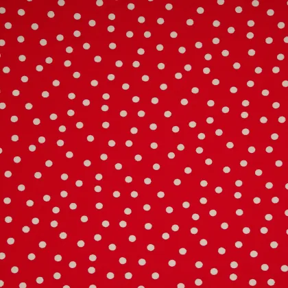 100% Rayon Fabric Printed Polka Dot Viscose Fabric