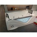 1 Person Luxus heiße Acrylmassage Badewanne mit Fernseher