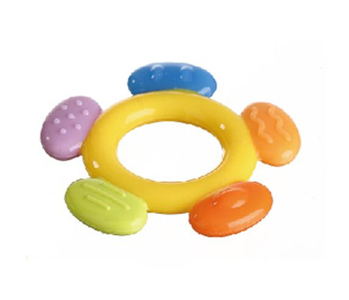 Baby Teething Toy BPA უფასო სილიკონის შემსრულებელი