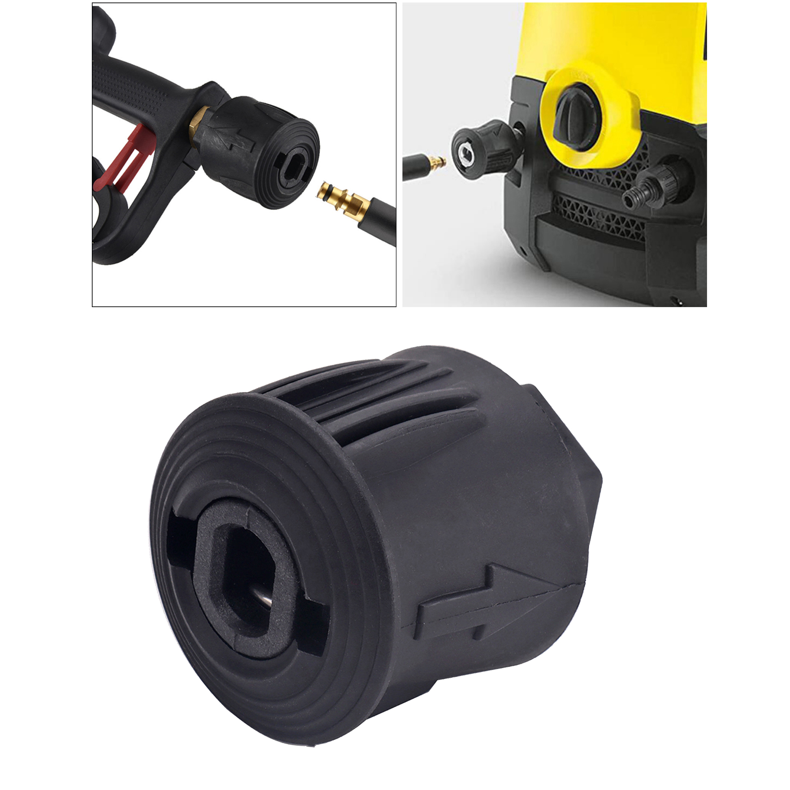 Connecteur M22 Power Washer Plug Adapter Convertisseur pour le tuyau de laveur à haute pression