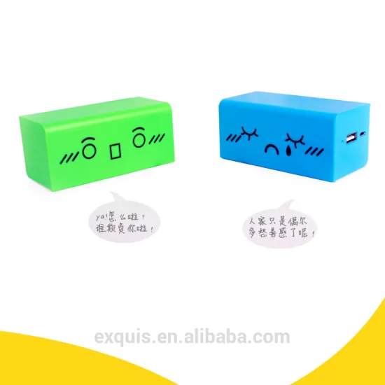 New Style Factory Smile Portable Lithuim Power Bank 10000mAh Fast Charging For Smart Phones