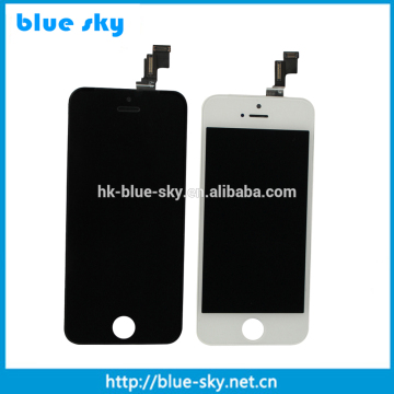 2015 hot selling for iphone 5s replacement screen with digitizer, for iphone 5s lcd digitizer, with small parts