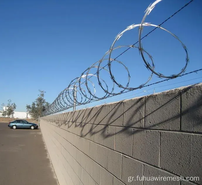 SS304 CBT-65 Concertina Razor Barbed Wire