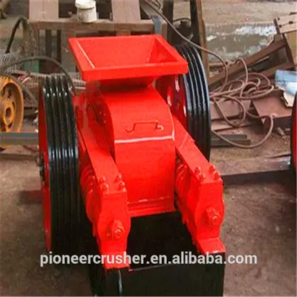 Small size industry mining bearing cement double roller crusher