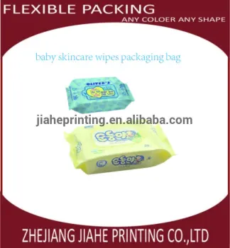 good quality baby skincare wipes plastic food packaging bag