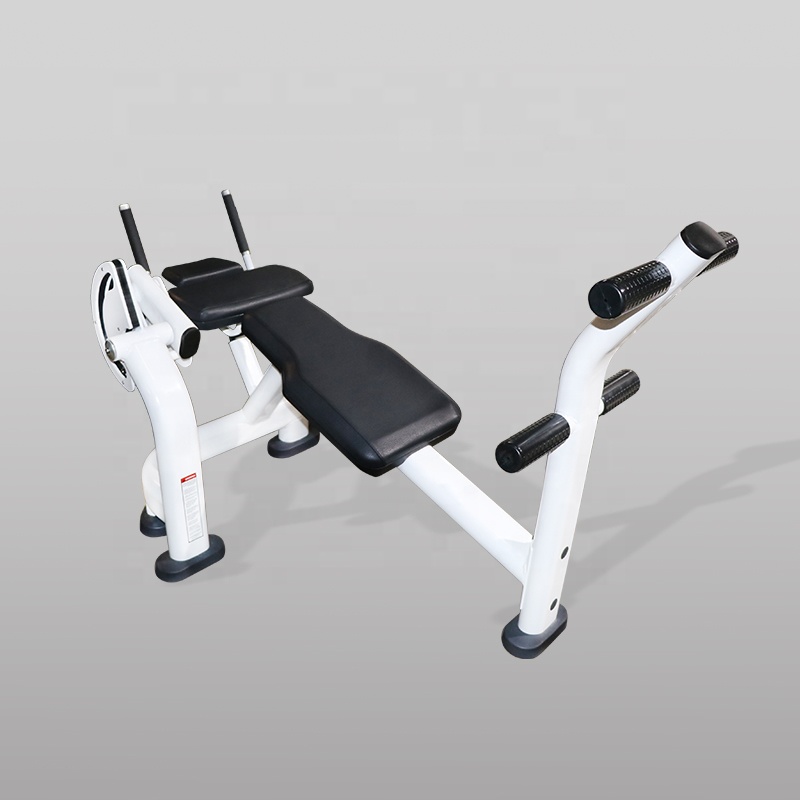 Röd färg Commercial Gym Crunch Bench Abdominal Machine