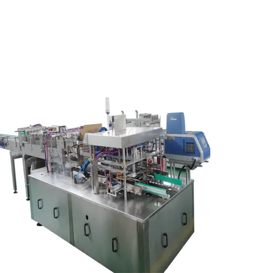 Automatic Wraparound Case Packaging Machine for Food - High Productivity Carton Box and Metal Can Wrapping