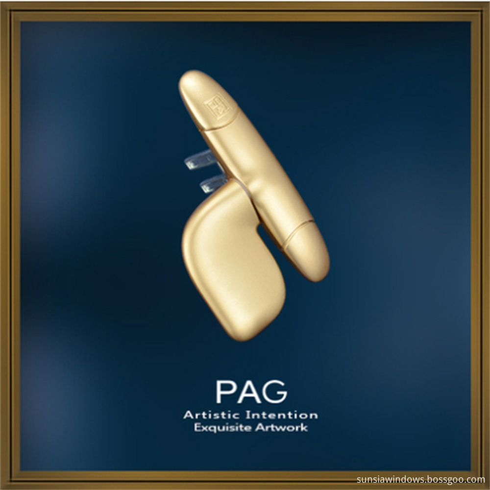 SZ PAG patent products screw holes concealed fork handles for window with screen 1