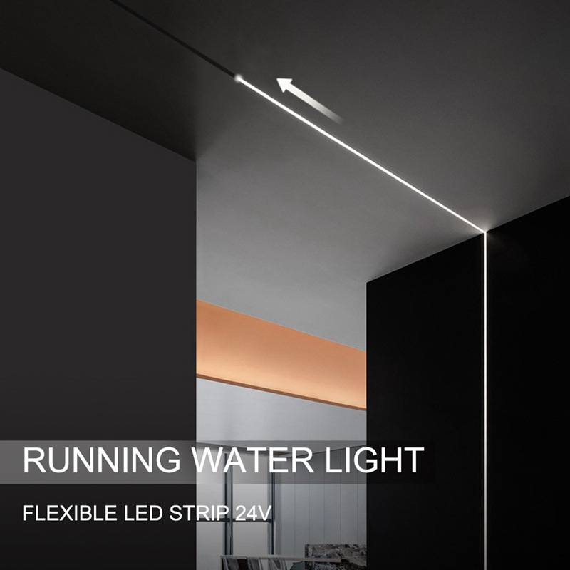 Water Flowing Back Flow Horse Race Led Strip Light