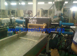 Back Flush Screen Changer For Granulator 