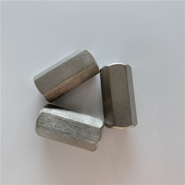 DIN6334 विभिन्न आकारों में HEX कपलिंग नट थ्रेडेड: M4, M5, M6, M16 3/8 \ "के साथ-16 x 1-1/8 \" हेक्सागन बोल्ट