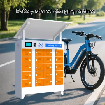 20 Slots Customized Orange Battery Charging Cabinet