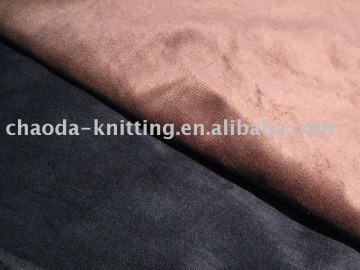 spandex suede,warp knitting fabric