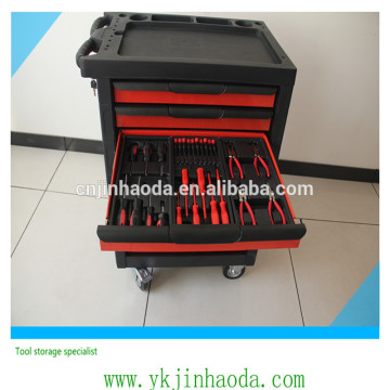 Hot Selling 140pcs Roller Cabinet Tool Kit, Tool Trolley, roll cab, hand tool with trolley