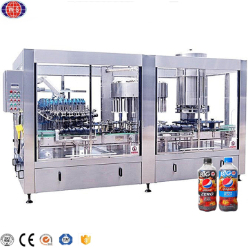 Full Automatic 3-in-1 Carbonated Soft Drink Filling Machine Production Line