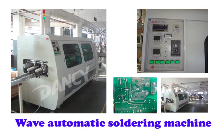 Automatic wave soldering machine