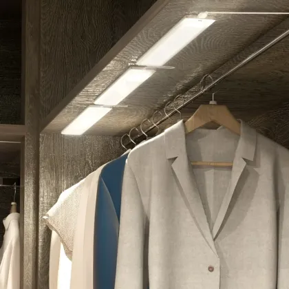 Smart LED Cabinet Light for Kitchen - Motion Sensor Closet Lighting