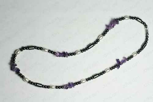 Collier hématite