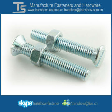 CSK Head Machine bolt and Hex Nut
