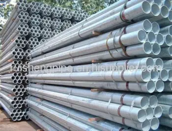 Astm Galvanized Steel Pipe With Od 20mm To 219mm, 5 To 50mm Wall Thickness. 