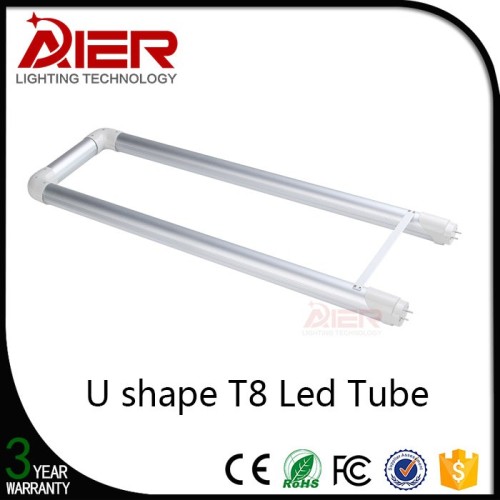 Wide voltage AC85-265v video japan U shape 2015 t8 led tube