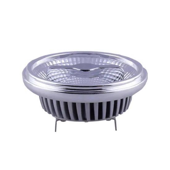 15W QR111 G53 12V 12dg 3000K Non-dimmable AR111 LED Spotlight: High-Brightness White Light Bulb for Home and Office