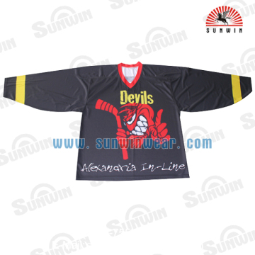 custom sublimated sports team uniforms comfortable ice hockey uniforms