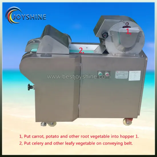 660kg/h Industrial Carrot Cutter Machine for SME