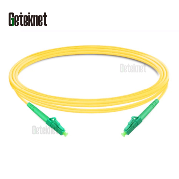 FTTH G652D 2.0mm καλώδιο οπτικής ινών ινών - Geteknet 1M 2M LC σε LC APC Simplex και Duplex Modes