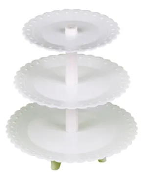 3-layer wedding cake stand
